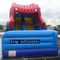 Durable Blue / Red Amazing Cartoon Car Blow Up Dry Slide 2 Years Guarantee For Party