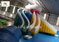 Giant Cartoon Inflatable Swimming Pool With Two Side Slide Double Sewing