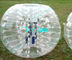 Bubble Soccer Ball On Grassplot Inflatable Body Zorbing Bumper Ball