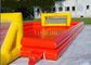 0.45mm - 0.55mm PVC Tarpaulin Inflatable Sports Games , Double Tube Football Field Sports Equipment