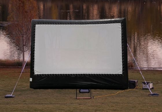 pantalla inflable al aire libre de la pantalla de cine de 6*4 m/de la película de la proyección para el anuncio