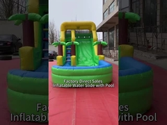 Precio barato Baños inflables de PVC de calidad comercial con piscina