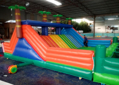 patio al aire libre inflable del parque de atracciones de la lona del PVC de 0,55 milímetros