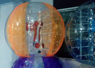 bola de parachoques inflable del PVC de 0.8m m para el LOGOTIPO de los juegos de los niños modificado para requisitos particulares