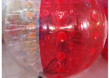 bola de parachoques inflable del PVC de 0.8m m para el LOGOTIPO de los juegos de los niños modificado para requisitos particulares