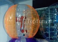 Burbuja inflable colorida del fútbol EN14960 con el mejor Platón, PVC de 1.0m m