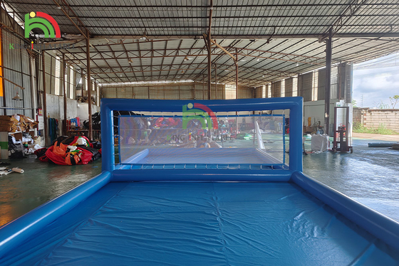 Los juegos inflables de los deportes modificaron la corte de voleibol para requisitos particulares inflable del campo de la piscina de agua