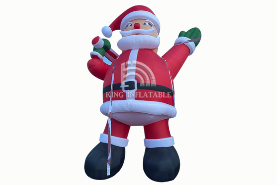 Decoraciones inflables gigantes de Santa Claus Suitable Christmas Inflatable Cartoon