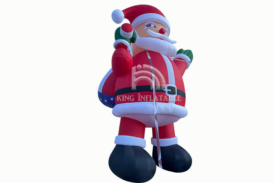 Decoraciones inflables gigantes de Santa Claus Suitable Christmas Inflatable Cartoon