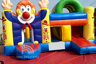 Casa inflable del partido del niño de Multiplay de la gorila de Bouncy Castle Rentals del payaso con la diapositiva