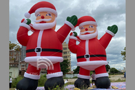Publicidad al aire libre comercial de la exhibición de Papá Noel los 6m los 8m los 10m de la Navidad inflable gigante