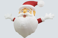 El muñeco de nieve inflable de la Navidad las decoraciones al aire libre de los 3.6m de los x 2.0m ventila a Santa Claus Reclining On The Ground soplada