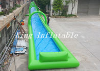 Diapositiva/tobogán acuático inflables gigantes al aire libre del resbalón N del PVC la diapositiva de la ciudad de la ciudad el 100m para los adultos