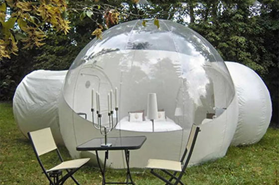 Hoteles al aire libre de la casa de la burbuja de rey que acampan Inflatable Bubble Tent