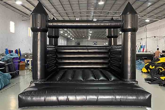 Castillo hinchable para fiestas, gorila inflable interior negro, castillo hinchable para exteriores para el hogar