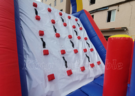 Carreras de obstáculos inflables grandes al aire libre del juego el 18m del deporte de la raza para el alquiler de los adultos