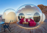 Tienda inflable transparente al aire libre de la burbuja de la bóveda de Glamping de la casa de la burbuja que acampa
