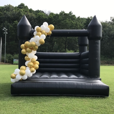 Casa de salto negro para niños Casa de salto inflable Castillo de salto para niños Casa de salto pastel Casa de salto inflable
