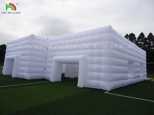 Tienda inflable blanca personalizada al aire libre Club nocturno móvil portable Tienda inflable para eventos