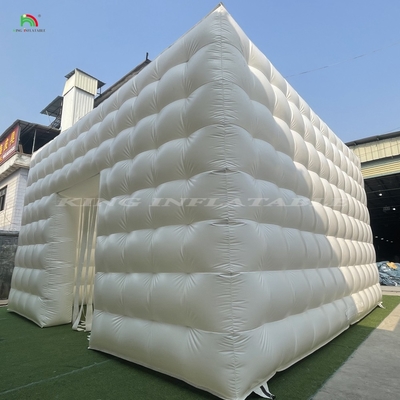 Tienda de boda inflable blanca para exteriores Tienda de eventos de club nocturno inflable