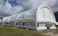 Tienda de fiesta inflable Cubo grande al aire libre Fiesta de bodas de campamento Tienda de eventos inflable para eventos al aire libre