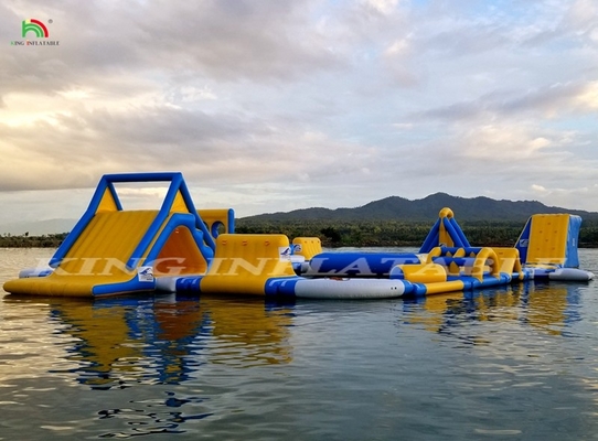 Parque acuático inflable Parque acuático flotante Parque acuático de diversiones Equipo de parque acuático inflable
