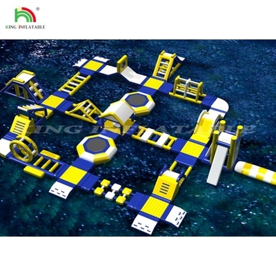 Parque acuático flotante inflable Equipo de parque acuático marino Juguetes acuáticos grandes