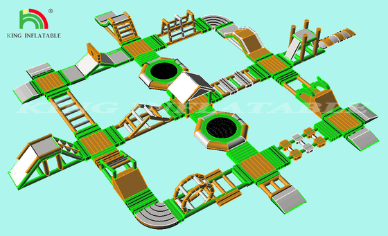 Parques acuáticos inflables Parques acuáticos flotantes Equipo de obstáculos