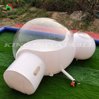 Tienda de burbujas inflable Casa al aire libre gigante transparente Inflable Cúpula de cristal Tienda de burbujas caliente