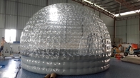Tienda de observación de estrellas con cúpula de burbuja Tienda exterior inflable transparente