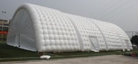 En el exterior Gran evento inflable Fiesta Garaje Hangar refugio tienda de campaña Gigante Inflación edificio de túnel inflable