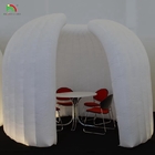 Cúpulas inflables Iglu Rooms LED Cúpula inflables de burbuja tienda de campaña de venta caliente cúpula de iglú de PVC conducido a prueba de agua En venta