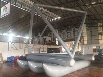 Barcos inflables grises de la pesca con mosca del diseño especial para navegar uso de los juegos