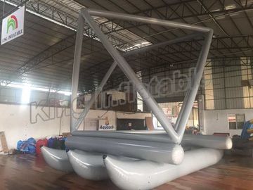 Barcos inflables grises de la pesca con mosca del diseño especial para navegar uso de los juegos