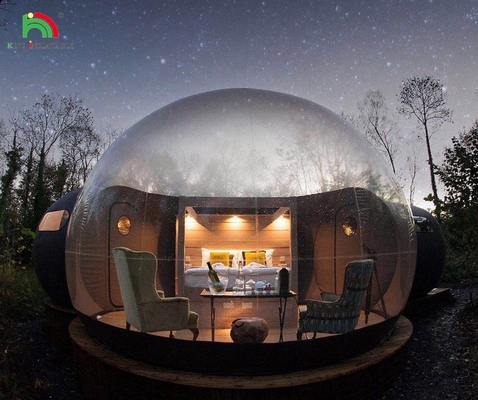 Tenda inflada de alta calidad de habitación de hotel de burbujas