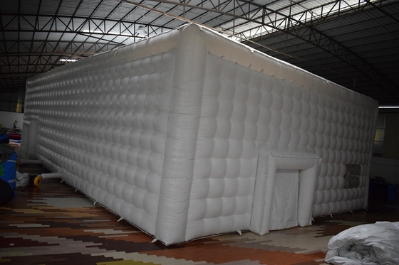 En el exterior Pvc Blanco Inflatable Club nocturno Inflable Club nocturno Eventos de bodas Fiesta Cubo tienda de campaña en venta