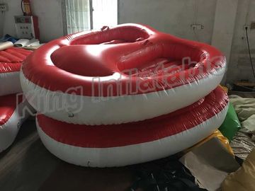Pantalla que imprime el juguete inflable del agua, barco inflable del PVC de los asientos del diámetro 2 de los 4m