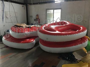 Pantalla que imprime el juguete inflable del agua, barco inflable del PVC de los asientos del diámetro 2 de los 4m