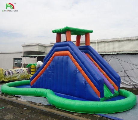 Equipo de juegos para niños del parque tobogán de agua inflable castillo de salto