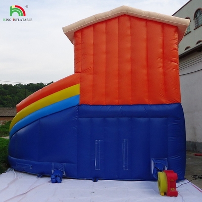 Precio de fábrica doble tobogán de agua inflable tobogán comercial tobogán de agua