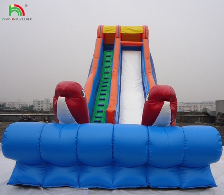 Parque de diversiones de alta calidad Golpe inflable agua tobogán húmedo para el negocio de alquiler