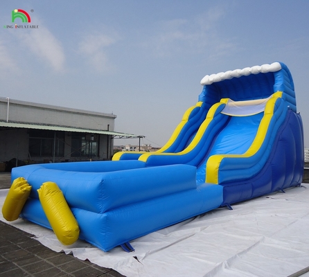 Comerciantes Inflables Salteadores castillos con piscina y deslizamiento Combinado Inflable