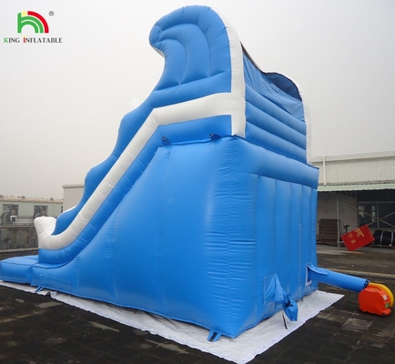 Deslizador de agua inflables de doble vía para la venta
