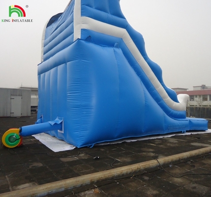 Deslizador de agua inflables de doble vía para la venta
