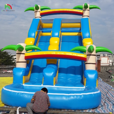 Buen precio tobogán de agua inflable casa de rebote tobogán de agua inflable adulto tobogán de agua inflable adulto