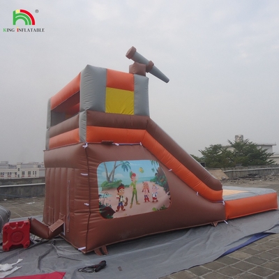 Deslizamiento de agua inflable de alta calidad barato con piscina de agua deslizamientos de agua inflables para niños y adultos