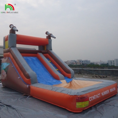 Deslizamiento de agua inflable de alta calidad barato con piscina de agua deslizamientos de agua inflables para niños y adultos