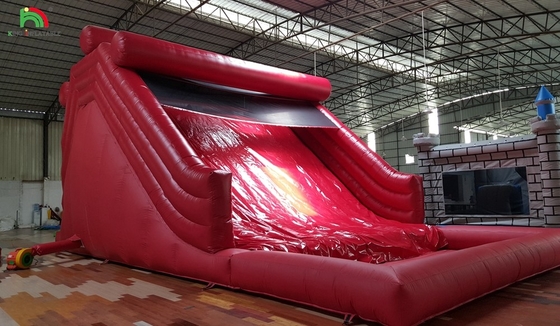 Deslizadores de agua inflables comerciales para exteriores deslizadores de agua inflables para juegos de PVC deslizadores de salto grandes inflables