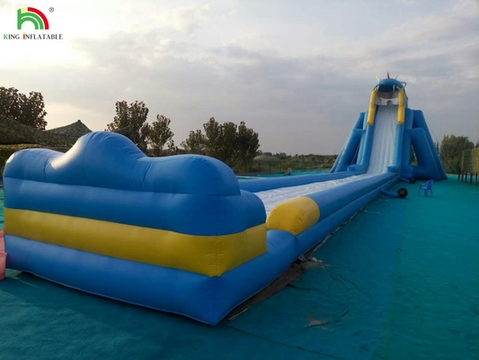 Deslizador de agua inflable gigante comercial al aire libre, deslizador de agua inflable a la venta