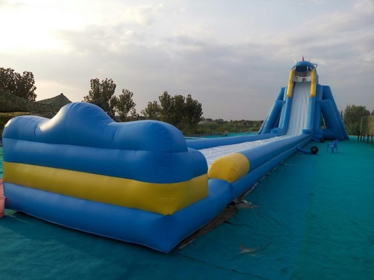 Deslizador de agua inflable gigante comercial al aire libre, deslizador de agua inflable a la venta
